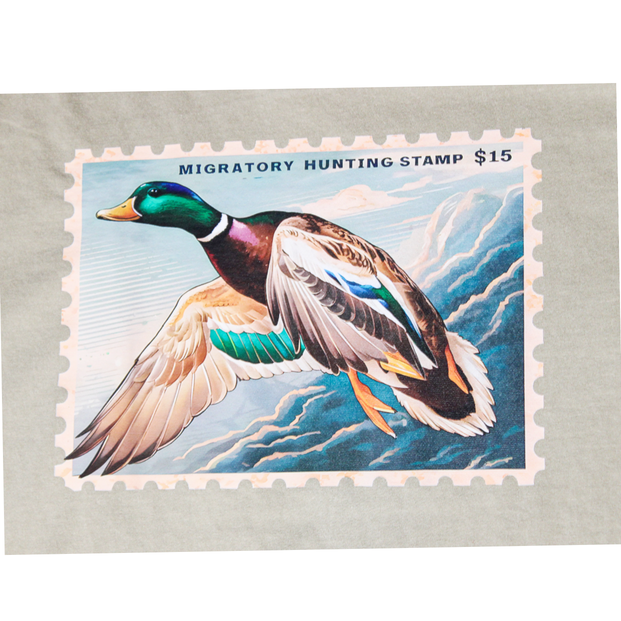Southern Raised duck stamp t-shirt