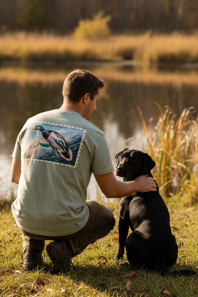 Southern Raised duck stamp t-shirt