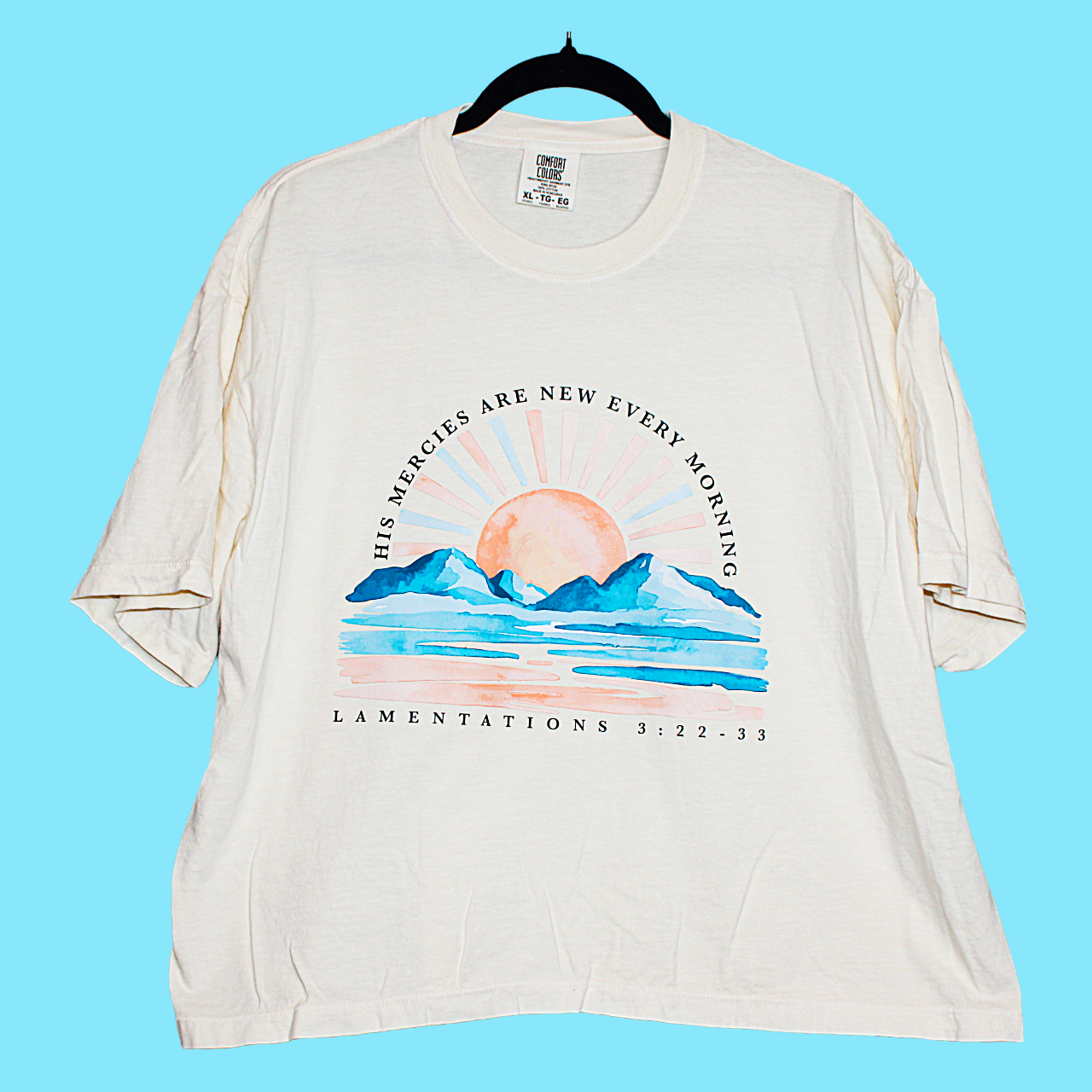 His mercies are new boxy style t-shirt