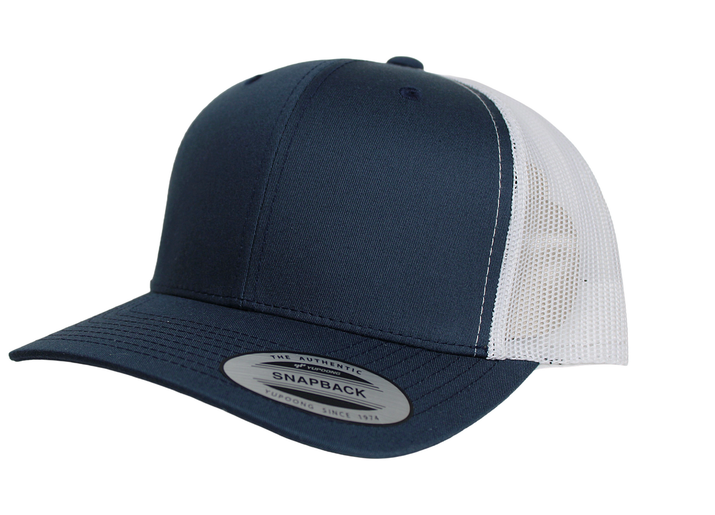 Yupoong Trucker Hat with Mallard Feed and Seed Patch