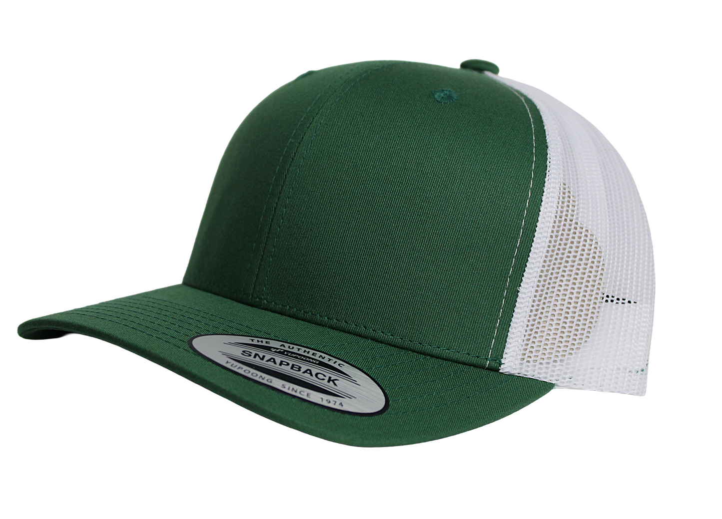 Yupoong Trucker Hat with Mallard Feed and Seed Patch