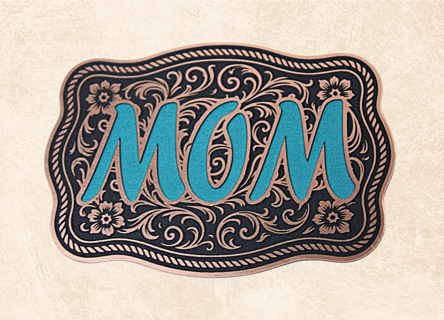 Mom buckle style Patch