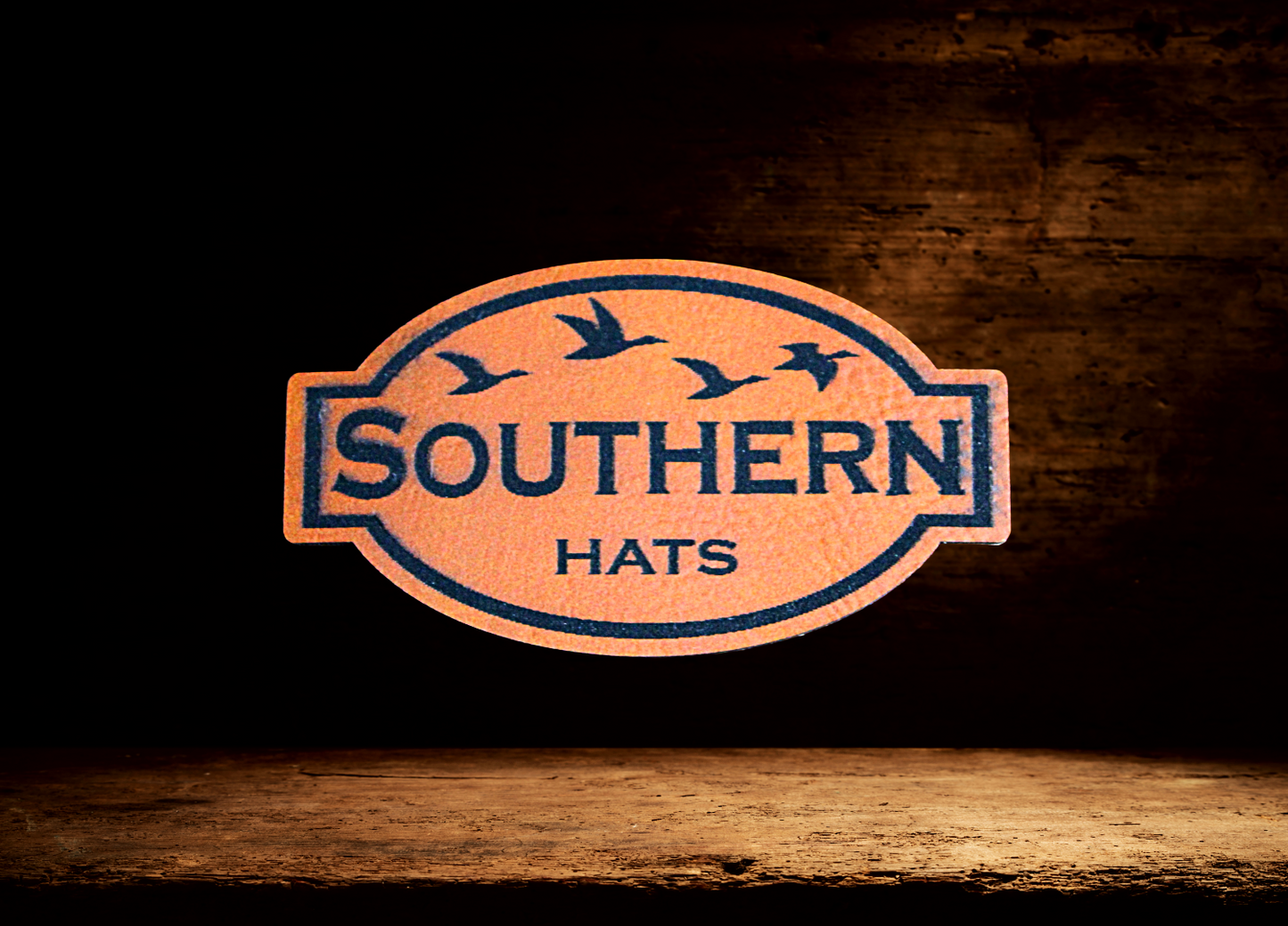 Leatherette Southern Hat Patch