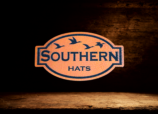 Leatherette Southern Hat Patch