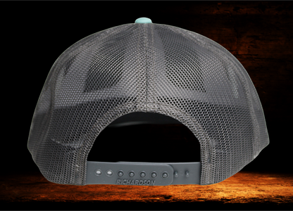 Richardson 112 blue camo with Bass patch