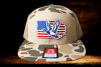 Camo with Patriotic Duck