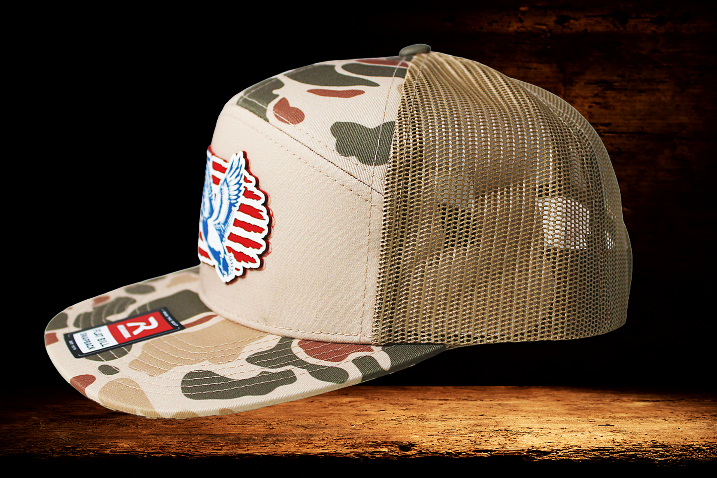 Camo with Patriotic Duck